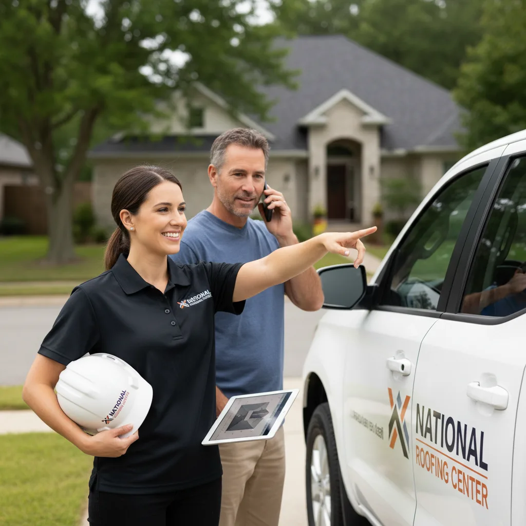 National Roofing Center customer support in Sharpsville